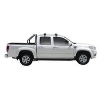 Prorack Black 2 Bar Aero Through Bar kit to suit Great Wall Steed Double Cab 4dr Ute (2016 - 2020)