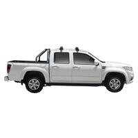 Prorack Black 2 Bar Heavy Duty Through Bar kit to suit Great Wall Steed Double Cab 4dr Ute (2016 - 2020)