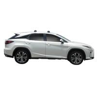 Prorack Black 2 Bar Aero Flush Bar kit to suit Lexus RX 5dr SUV (2016 - 2022)