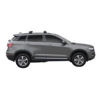 Prorack Black 2 Bar Aero Flush Bar kit to suit Haval H6 5dr SUV (2017 - Current)