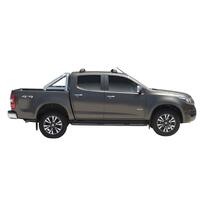 Prorack Silver 2 Bar Aero Flush Bar kit to suit Holden Colorado Crew Cab 4dr Ute (2012 - 2020)