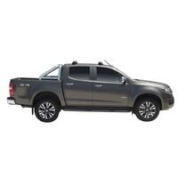 Prorack Black 2 Bar Aero Through Bar kit to suit Holden Colorado Crew Cab 4dr Ute (2012 - 2020)