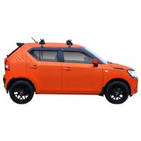 Prorack Silver 2 Bar Heavy Duty Through Bar kit to suit Suzuki Ignis 5dr Hatch (2017 - Current)