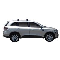 Prorack Black 2 Bar Heavy Duty Through Bar kit to suit Renault Koleos 5dr SUV (9/2016 - Current)