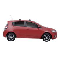 Prorack Silver 2 Bar Aero Flush Bar kit to suit Holden Barina 5dr Hatch (2017 - 2020)