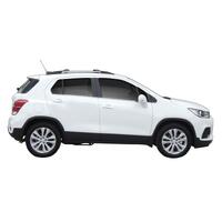 Prorack Silver 2 Bar Aero Rail Bar kit to suit Holden Trax 5dr SUV (2013 - 2020)