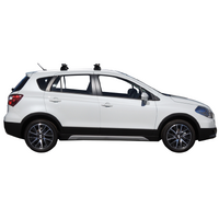 Prorack Black 2 Bar Heavy Duty Through Bar kit to suit Suzuki S-Cross 5dr SUV (2013 - 5/2021)