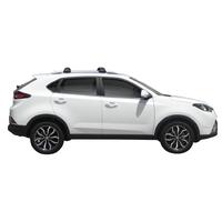 Prorack Silver 2 Bar Aero Flush Bar kit to suit MG GS 5dr SUV (2/2017 - Current)