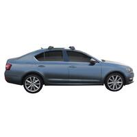 Prorack Silver 2 Bar Aero Flush Bar kit to suit Skoda Octavia 5dr Hatch (6/2017 - Current)