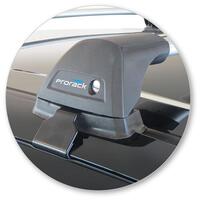 Prorack Silver 2 Bar Aero Flush Bar kit to suit Suzuki Swift 5dr Hatch (2017 - Current)