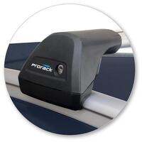 Prorack Black 2 Bar Aero Flush Bar kit to suit Hyundai i30 Touring Wagon 5dr Wagon (2018 - Current)