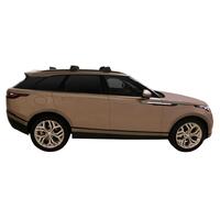 Prorack Black 2 Bar Aero Through Bar kit to suit Land Rover Range Rover Velar 5dr SUV (2017 - Current)