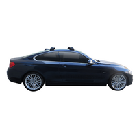 Prorack Silver 2 Bar Aero Flush Bar kit to suit BMW 4 Series 2dr Coupe (8/2017 - 9/2020)