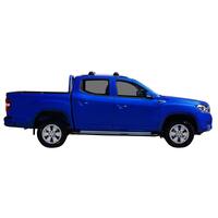 Prorack Black 2 Bar Aero Through Bar kit to suit LDV T60/T60 Max/eT60 Double Cab 4dr Ute (10/2017 - Current)