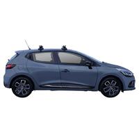 Prorack Black 2 Bar Heavy Duty Through Bar kit to suit Renault Clio 5dr Hatch (2017 - Current)