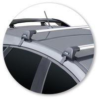 Yakima Black 2 Bar Roof Rack - Ford Focus RS 5dr Hatch 1/16 - On (S26Y &amp; K614)