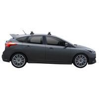 Prorack Silver 2 Bar Heavy Duty Through Bar kit to suit Ford Focus RS 5dr Hatch (2016 - Current)