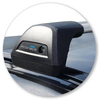 Yakima Silver 2 Bar Roof Rack - Jaguar E-Pace  5dr SUV 1/18 - On (S26Y &amp; K1103)