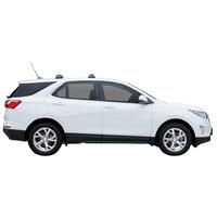 Prorack Silver 2 Bar Aero Flush Bar kit to suit Holden Equinox 5dr SUV (12/2017 - 2020)