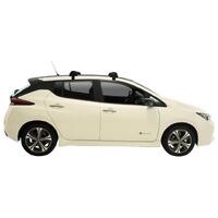 Prorack Silver 2 Bar Aero Flush Bar kit to suit Nissan Leaf 5dr Hatch (2018 - Current)