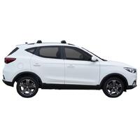 Prorack Black 2 Bar Aero Through Bar kit to suit MG ZS 5dr SUV (2019 - Current)