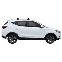 Prorack Black 2 Bar Heavy Duty Through Bar kit to suit MG ZS 5dr SUV (2019 - Current)