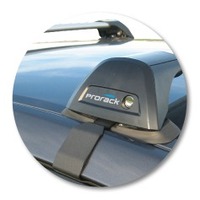 Prorack Silver 2 Bar Aero Flush Bar kit to suit Toyota Auris 5dr Hatch (2006 - 2012)