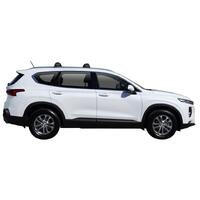 Prorack Silver 2 Bar Aero Flush Bar kit to suit Hyundai Santa Fe 5dr SUV (2018 - Current)