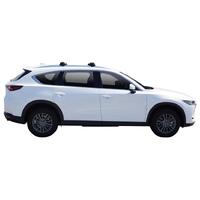 Prorack Black 2 Bar Aero Through Bar kit to suit Mazda CX-8 5dr SUV (2018 - Current)