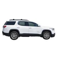 Prorack Silver 2 Bar Aero Through Bar kit to suit Holden Acadia 5dr SUV (10/2018 - 2020)