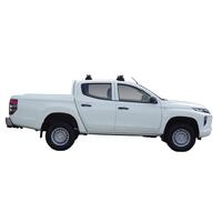 Prorack Silver 2 Bar Heavy Duty Through Bar kit to suit Mitsubishi Triton Double Cab 4dr Ute (2015 - 1/2024)