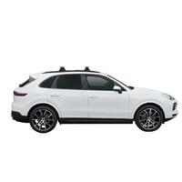 Prorack Black 2 Bar Heavy Duty Through Bar kit to suit Porsche Cayenne 5dr SUV (2019 - Current)