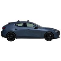 Prorack Black 2 Bar Aero Flush Bar kit to suit Mazda 3 5dr Hatch (5/2019 - Current)