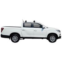 Prorack Silver 2 Bar Heavy Duty Through Bar kit to suit SsangYong Rhino XL 4dr Ute (2019 - Current)