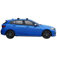 Prorack Silver 2 Bar Aero Through Bar kit to suit BMW 1 Series F40 5dr Hatch (8/2019 - Current)