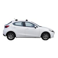 Prorack Black 2 Bar Aero Through Bar kit to suit Mazda 2 5dr Hatch (2014 - Current)