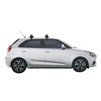 Prorack Silver 2 Bar Heavy Duty Through Bar kit to suit MG 3 5dr Hatch (4/2017 - Current)