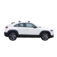 Prorack Silver 2 Bar Aero Flush Bar kit to suit Mazda MX-30 5dr SUV (3/2021 - Current)