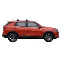 Prorack Silver 2 Bar Aero Through Bar kit to suit SsangYong Korando 5dr SUV (2020 - Current)