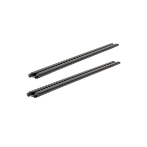 Yakima Black 2 Bar TrimHD Thru Bar Fixed Point Mount Crossbar Kit for Toyota Kluger 5dr SUV (2007 - 2013)