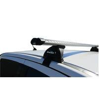 Prorack Black 2 Bar Heavy Duty Through Bar kit to suit Ford Ranger Double Cab 4dr Ute (7/2022 - Current)