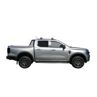 Prorack Silver 2 Bar Aero Flush Bar kit to suit Ford Ranger Wildtrak 4dr Ute (7/2022 - Current)