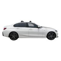 Prorack Silver 2 Bar Aero Flush Bar kit to suit BMW 3 Series 4dr Sedan (10/2019 - Current)