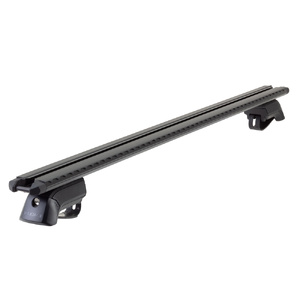Yakima Black 2 Bar TrimHD Thru Bar Rail Mount Crossbar Kit for Subaru Forester 5dr SUV (10/2018 - 06/2025)