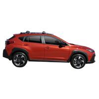 Prorack Silver 2 Bar Aero Flush Bar kit to suit Subaru Crosstrek 5dr SUV (2023 - Current)