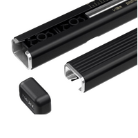 Thule SquareBar Evo 150 - Black Cross Bar 150cm (2-Pack)