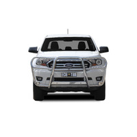 ECB Textura Black Roo Bar to suit Ford Ranger PX MKIII 2WD Highrise 09/18 - 04/22