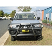 ECB Polished Roo Bar to suit Mitsubishi Triton ML Excl GLX 07/06 - 08/09