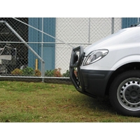 ECB Black Ripple Roo Bar to suit Mercedes-Benz Vito 04/04 - 01/10