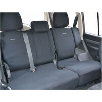 Wetseat Seat Cover Bundle with Black Stitching to suit Mitsubishi Pajero NS/NT/NW/NX 11/2006 - Onwards (All models except Exceed/GLS/VRX)